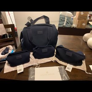 DAGNE DOVER STORM BLUE LANDON AND HUNTER BAG SET